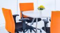 Work space in a modern office. Concept of time management, organized spaces